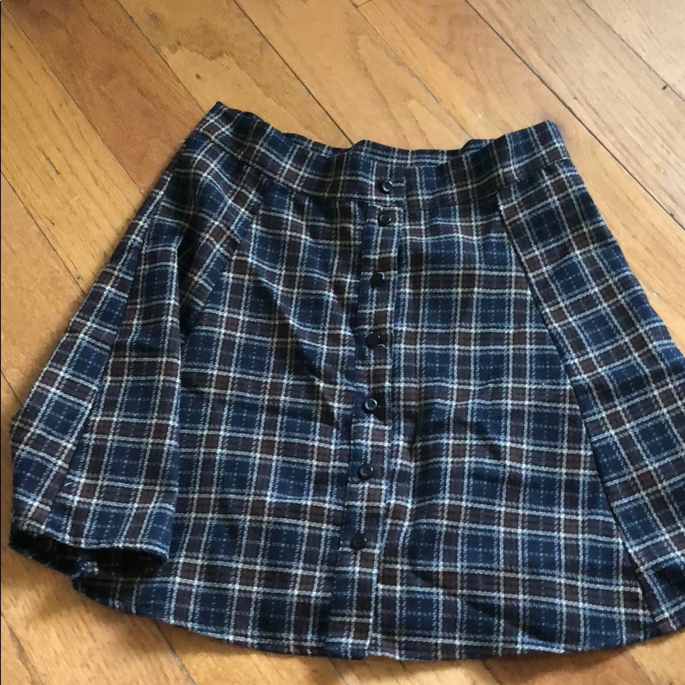 Brandy Melville Plaid Skirt